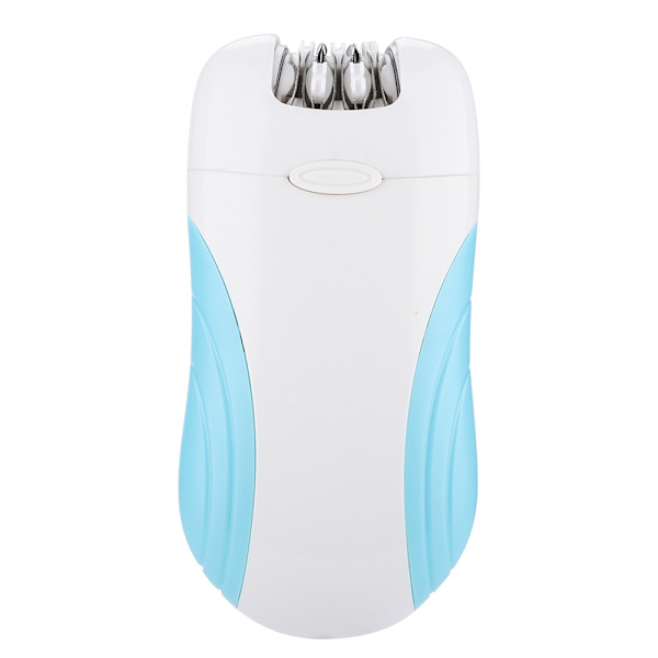 3-i-1 USB Elektrisk Epilator Damrakare Håravlägsning Nagelfräsmaskin Ansikts- och Kroppsvård Blå