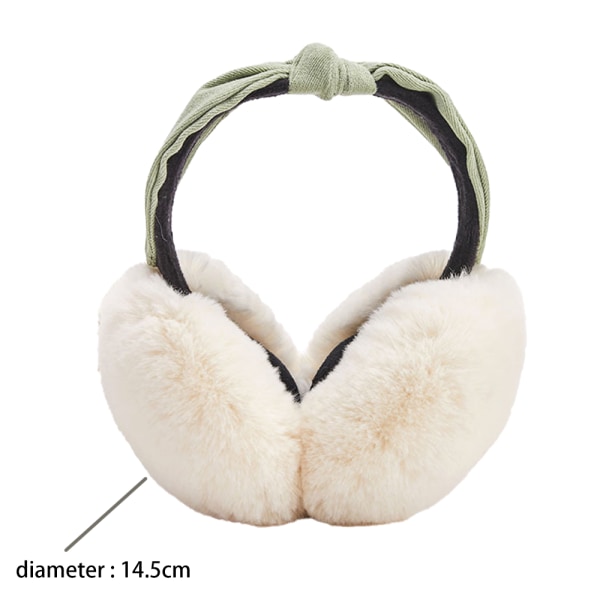 Winter warm outdoor earmuffs for girls and girls