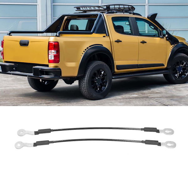 2 kpl Takaluukun kaapelit 38534 Auton ulkovarusteet Vaihto Chevy S10 Pickup Truck 1994‑2003