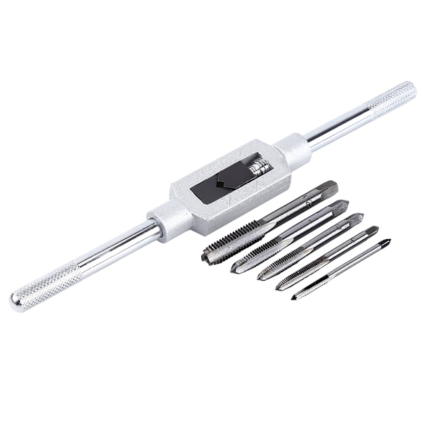 Säädettävä Reamer Tap Wrench -setti metrisellä kierteellä M3/4/5/6/8 Insert Screw Taps