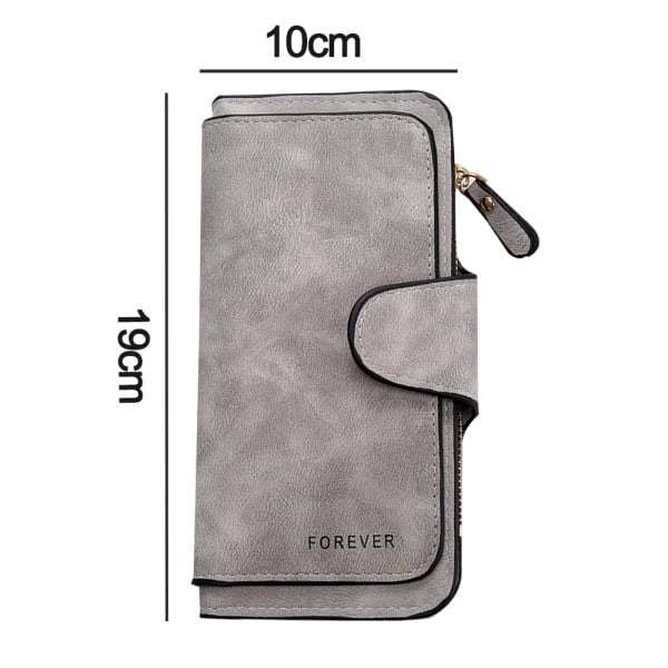 Wallets for Women  PU Leather Long Purse Ladies Credit Card