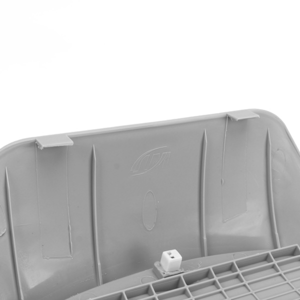 Solglasögonfodral för bil med flockning, förvaringsbox för solglasögon, ersättning för Tesla Model Y 2020‑2023 ABS
