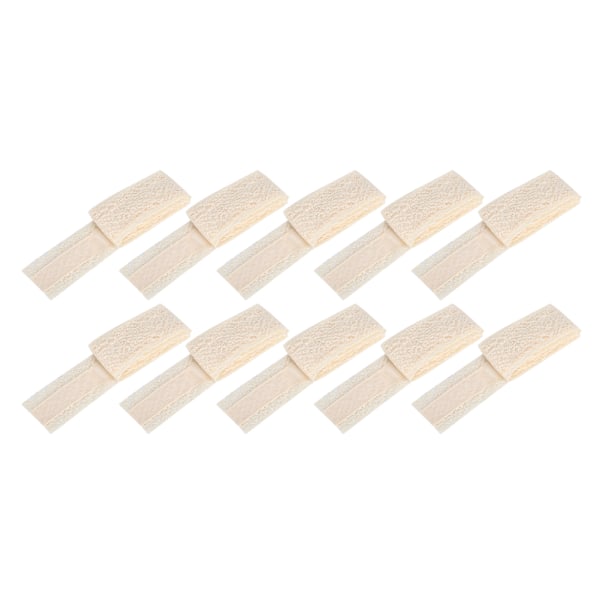 1 Rulle 10 Yards Spetsband 35mm Trim Realm DIY Klädtillbehör Håraccessoarer för Sömnad Hantverk (Beige C2)