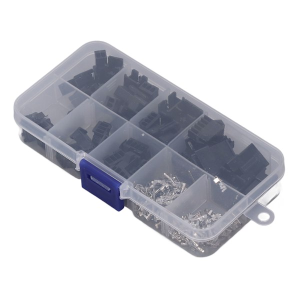 200 st Terminal Kabelpluggar SM 2.54mm Han/Hona Hus Stift Huvud Crimpanslutningar Sortimentssats