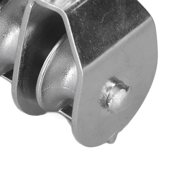 32mm/1,3 tommer Marine Trinse Dobbelt Hjul Rulle 250kg Belastning 304 Rustfrit Stål til Yachter Speedbåde
