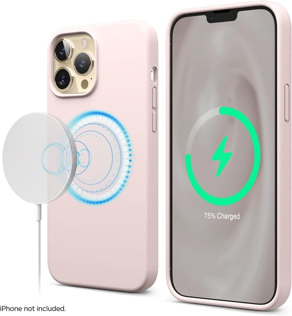 MagSafe-suojakotelo iPhone 13 Pro Max APPLE silikoni pinkki