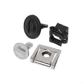 20 st Bil Undertray Motor Under Cover Fästning Metall Clips Shield Trim Panel Skruv Kit för A4 A6