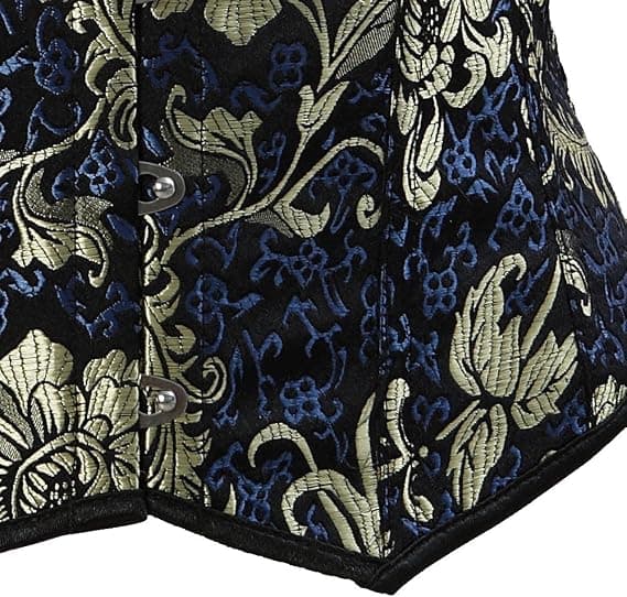 Gotisk Steampunk Korset Bustier Talje Cincher Underbust til Kvinder