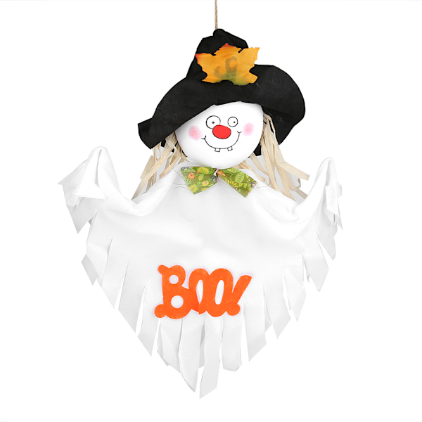 Rolig Hängande Dockdekor Inomhus Utomhus Prydnader för Halloween Hemfest Festival (Spöke)