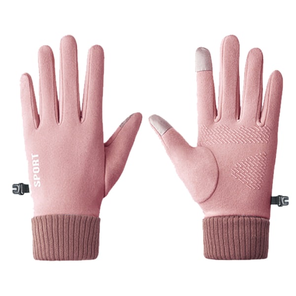 Varma vattentäta handskar med pekskärm för cykling för kvinnor