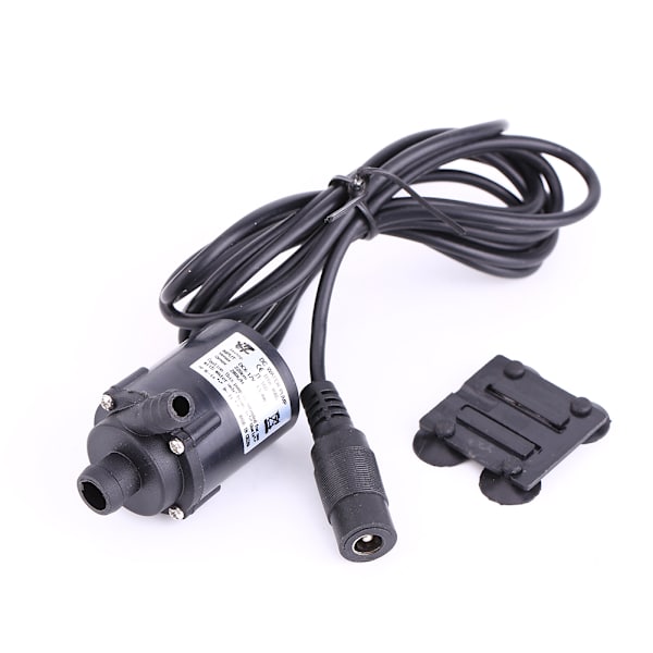 Lavtrykspumpe DC 12V Mikro Børsteløs Neddykket Motor Vannpumpe Solkjøling 200L/H
