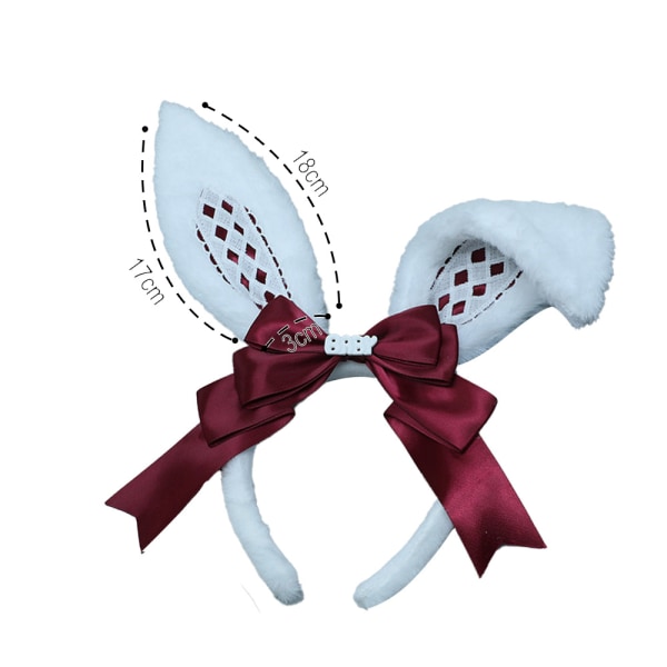 Easter Party Hair Accessory Headband Gothic Cute Rabbit Bunny Ea