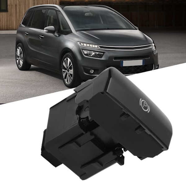 Elektronisk håndbremsskive 470703 Blank svart overflate Følsom erstatning for Citroen C4 II Picasso DS4