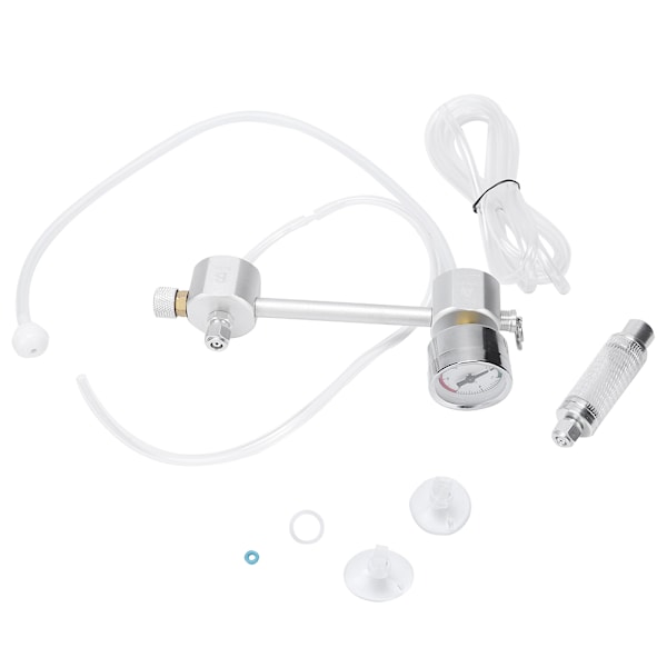 CO2-generator for vannplanter DIY-sett med bobleteller for akvarium