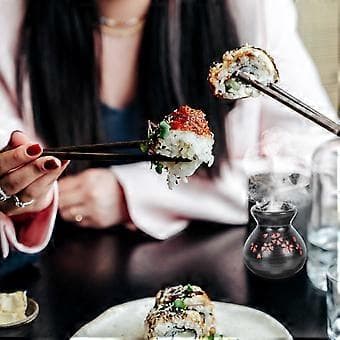 2 st Keramiska Torr-is Koppar Japansk Sashimi Dekor Konstnärlig Konception Byggmaterial