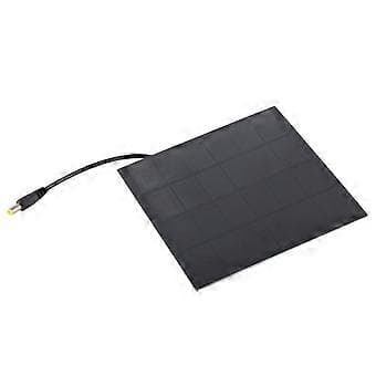 Bærbar 3W 6V Silisium Solcellepanel Utendørs for Solcellehagebelysning