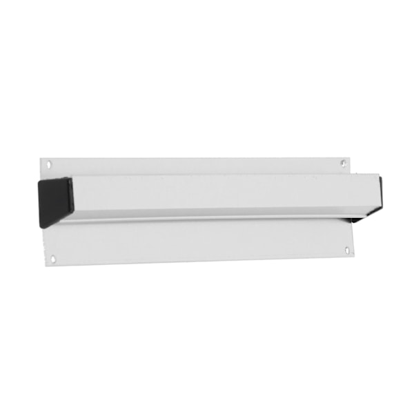 Kvittosamlare i aluminium med satinfinish, väggmonterad display med justerbart rullsystem för skadefri dokumentförvaring