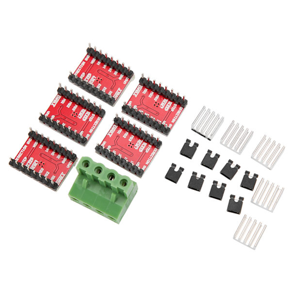 3D-skrivarset för Mega 2560 R3 A4988 Stepper Motor Driver Modul Tryckt Kretskort