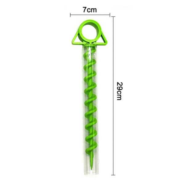 Plast Spiral Ground Anchor - Ideell for camping, sikring