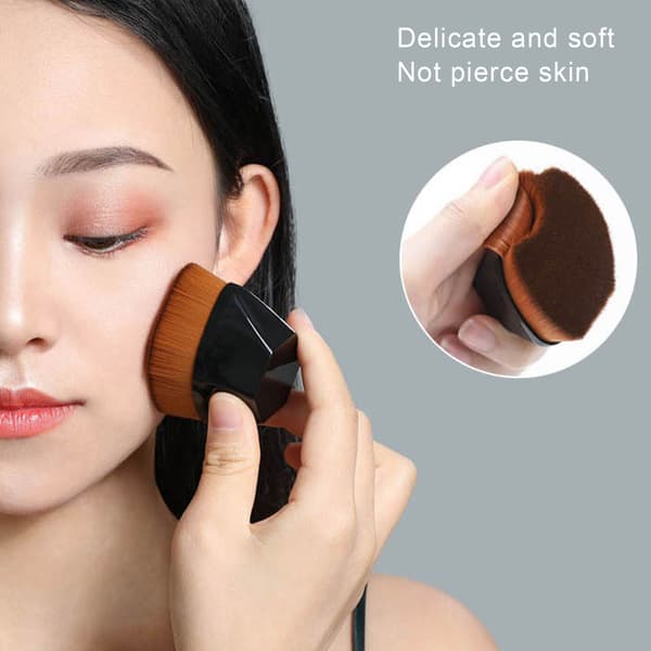Makeup Foundation Børste med Multi-Purpose Makeup Børste Design, Multi-Purpose Makeup Børste til Alsidig Kosmetisk Brug, Cruelty-Free Børstehår til