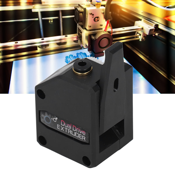 3D-skrivar Extruder Kit 1.75mm Filament Extruder 3:1 Förhållande Dubbelväxlad Hastighetsreducering