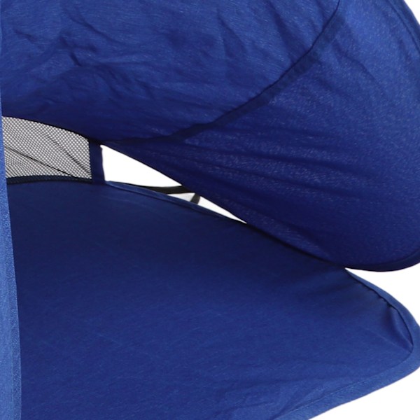 Mini Huvud Pop Up Tält Andningsbart Ansikts Skydd Mini Solskyddstält med Förvaringsväska för Utomhus Strand Blå