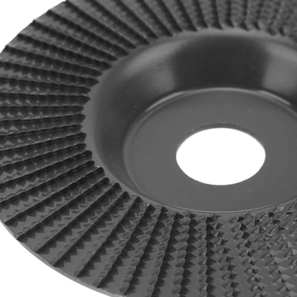 Puunveiston hiomakiekko 125mm volframikarbidista, puuntyöstötarvike, musta