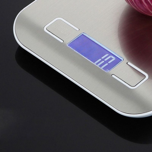 Digital Köksvåg Med Otrolig Precision, Liten Och Portabel Design För Enkel Förvaring, Hög Noggrann Mätning Med Tareringsfunktion (Funktioner