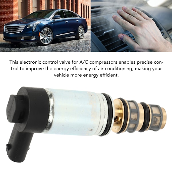Elektronisk styrventil AC-kompressor för XTS 3.6 liters motor Styrventil för Delphi-kompressor