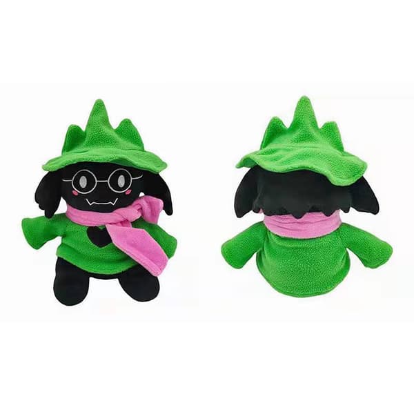 Ralsei Pehmo Pehmolelu Peli Kolmio Riimu (Väri: Vihreä, Koko