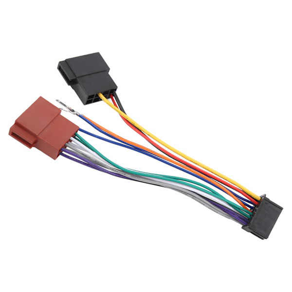 ISO-kabelhärda-adapter för bilstereo-radio-kabelhärda-utbyte för Pioneer äldre ljud