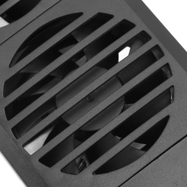Akvariumskylfläkt 2 Huvuden Justerbar Brusreducering Väggmonterad Fisktankfläkt för Fisktankar Akvarier 110‑240V