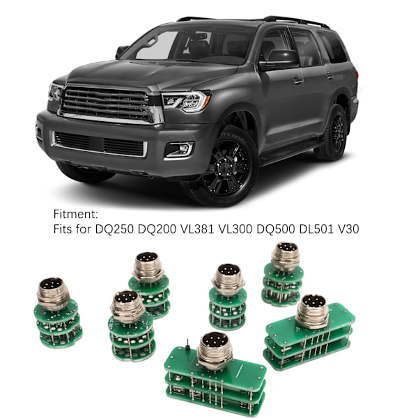 12V ECU Gearbox Adapter Data Læsning Skrivning Kontrol Adapter Programmer til DQ250 DQ200 VL381 VL300 DQ500 DL501 V30