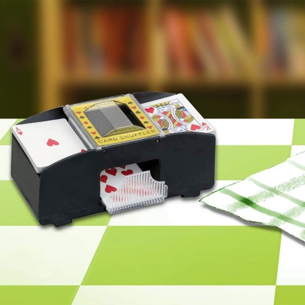 Automatisk Elektronisk Kort Shuffler Elektrisk Poker Spille Shuffle Machine
