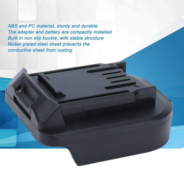 Lithium Batteri Adapter Konverter Dock Mount Connector til WORX 20V 5-Pins Strømværktøj
