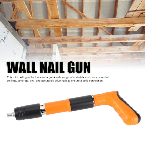 Manuell spikpistol Integrerad Järn Mini Handhållen Betongspikpistol för Renovering och Underhåll