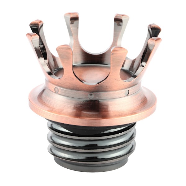 King Crown Styling Benzintankdæksel Højretråd Tilpasset XLBronze