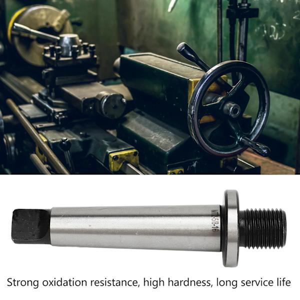 MT2‑5/8‑16 Borchuck Arbor Manganstål Hærdet Morse Taper Flad Hale Tråd Boradapter