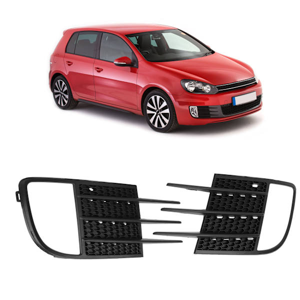 1 Pari Sumuvalon Sivugrilli Grillin Peite 5K0853665C Musta Vahva Suoja Tyylissä Vaihto Mk6 GTD 2008-2013