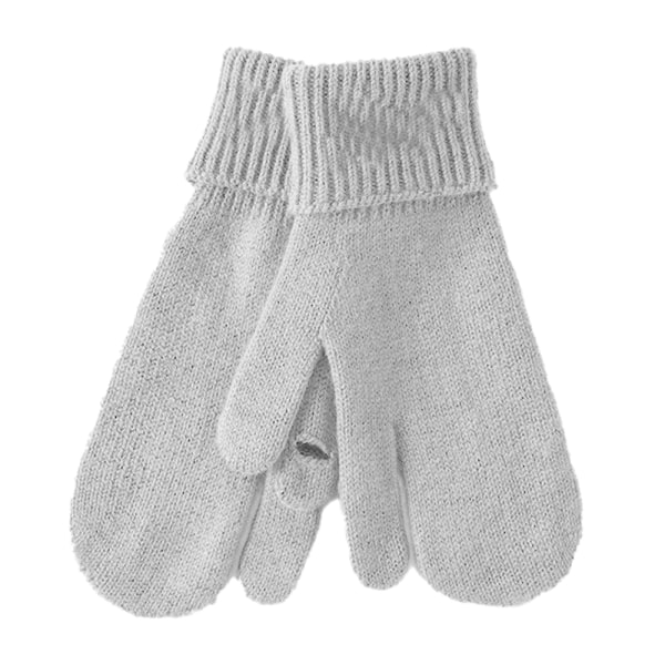 Winter Gloves Women , Warm Wool Knitted Fingerless All