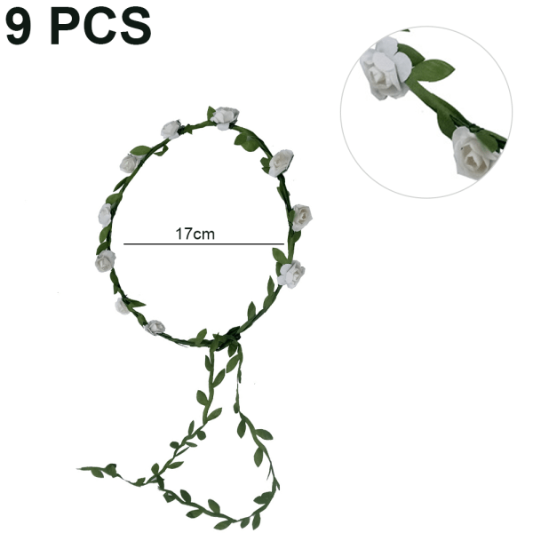 Lady Girl Fashion Bohemian Flower Crown Floral Garland Headbands