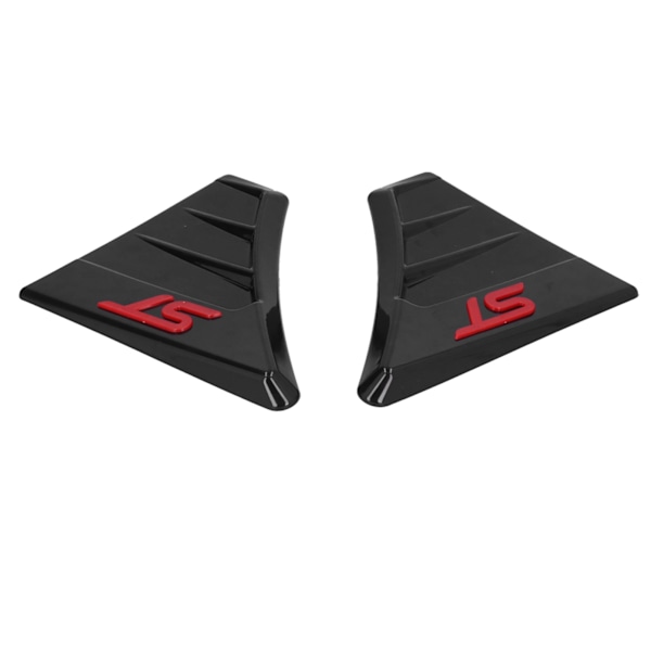 Par Fender Side Vent Cover Trim til ST RS Style Modificeringstilbehør til Ford Focus MK 2 Rød