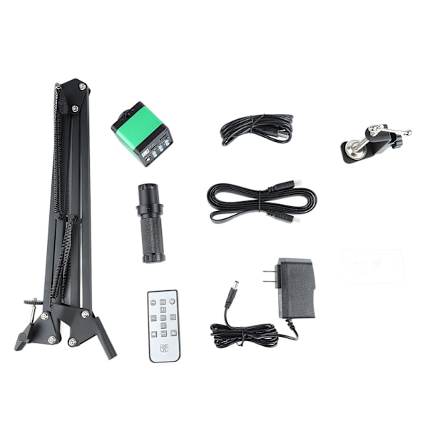 48MP 1080P Industriellt Monokulärt Mikroskop 150X C-Mount HD Multimedia Interface USB Digital Videokamera Set för Telefonreparation