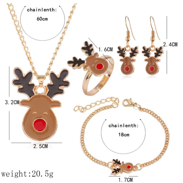 Charm Julegave til Pige Dame Jul Style 6