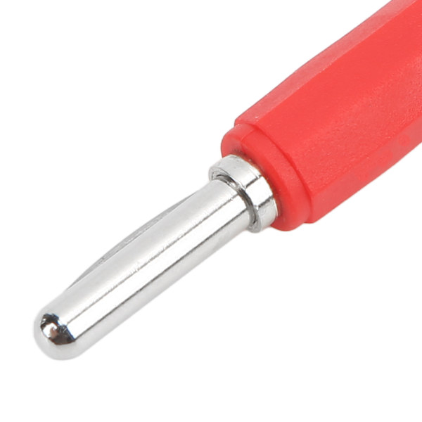 10 stk J.10023 4mm Bananeplugg Profesjonell Messing 4mm Hann Bananeplugg for Sikkerhetstilbehør Rød