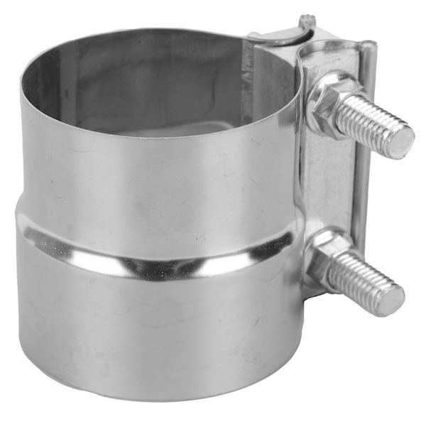 3,5 tum Avgasbandklämma Butt Joint Rostfritt Stål Koppling för Avgassystem, Downpipe, Headers, Manifold