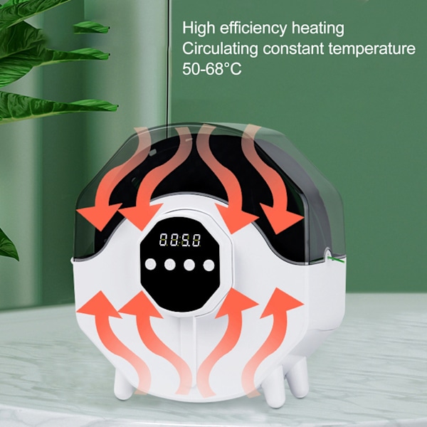 3D Printer Filament Tørreboks Hurtig Opvarmningshastighed Halvgennemsigtig Lukket Filament Opbevaringsboks 100‑240V EU Stik