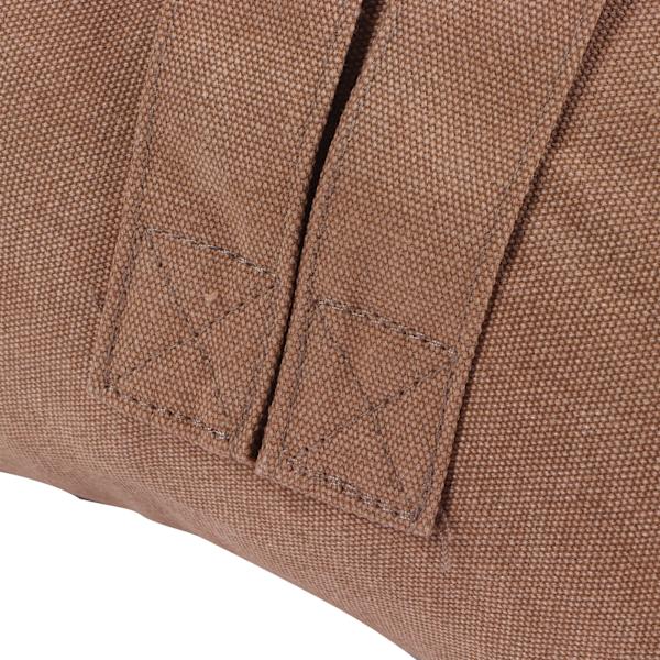 Justerbar Trenings Sandsekk i Canvas for Vekttrening i Hagen (Khaki)