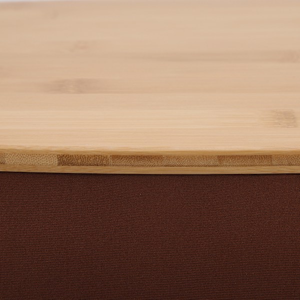 Bambubord för Laptop, Multifunktionell Ergonomisk Bärbar Laptopbord för Säng, Kontor, Mötesrum, Soffa