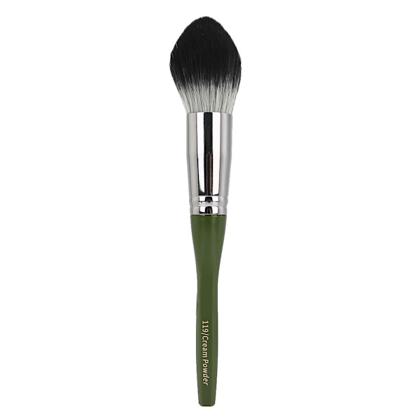 Professionell Mjuk Hårfärgningsborste Makeup Puder Lös Puderborste Kosmetisk Verktyg Ink Cyan